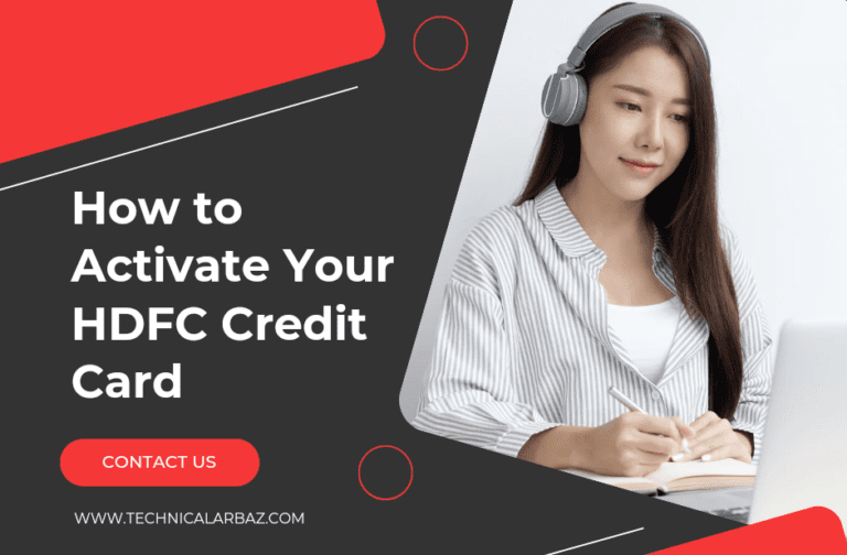 How to Activate Your HDFC Credit Card